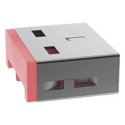 Dispositivo de Bloqueo USB-A / 10mm x 12.3mm x 4.6mm / Policarbonato y Acero Niquelado / Rango -20°C a +60°C / ROHS