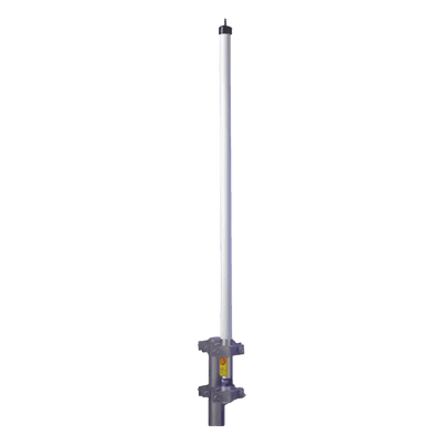 Antena Base UHF / 430-450 MHz / Fibra de Vidrio / 9 dB de Ganancia / Resistencia Viento 241 km/h (149.7 mph) / Serie HD para Climas Difíciles