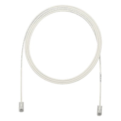 Cable de Parcheo UTP / Cat6A / 28AWG / CM-LSZH / 2.13 m (7 ft) / -40 a 75°C / PoE Tipo 4