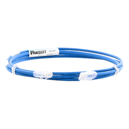 Cable de Parcheo UTP Cat6A, CM/LSZH, Diámetro Reducido (28AWG), Color Azul, 2.13 Metros (7 Pies)