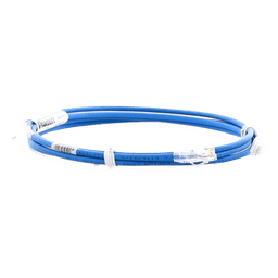 Cable de Parcheo UTP Cat6A, CM/LSZH, Diámetro Reducido (28AWG), Color Azul, 2.13 Metros (7 Pies)