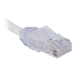 Cable de Parcheo UTP / Cat6A / 28 AWG / CM-LSZH / 20.3 cm (8 ft) / PoE++ / Alta Densidad