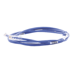 Cable de Parcheo TX6, UTP Cat6, 24 AWG, CM, Color Azul, 2.13 Metros (7 Pies)