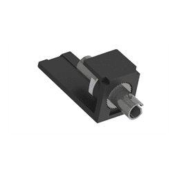 Módulo Acoplador ST Simplex, para Fibra Óptica Multimodo OM3/OM4, Tipo Mini-Com, Color Negro