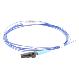 Pigtail de Fibra Óptica LC Simplex, Multimodo OM4 50/125, 900um, Color Aqua, 1 Metro (3.28 Pies)