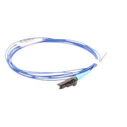 Pigtail de Fibra Óptica LC Simplex, Multimodo OM3 50/125, 900um, Color Aqua, 2 Metros (6.56 Pies)