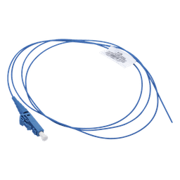 Pigtail de Fibra Óptica LC Simplex, Monomodo OS2 9/125, 900um, Color Azul, 2 Metros (6.56 Pies)