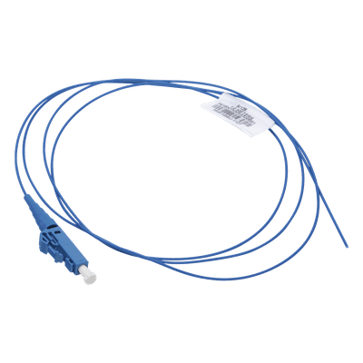 Pigtail de Fibra Óptica / LC Simplex / Monomodo OS2 9/125 / 900μm / LSZH / 3 m (9.84 ft) / Azul