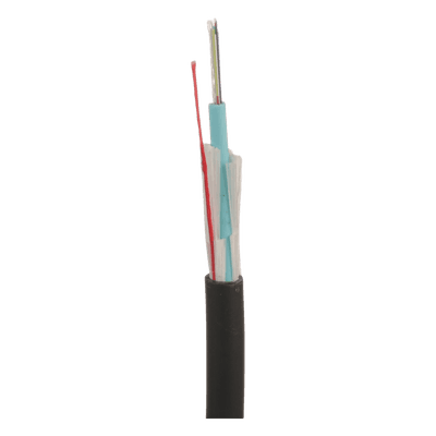 Cable de Fibra Óptica / 12 Hilos / Multimodo OM4 50/125 / Interior-Exterior / Loose Tube 250µm / Dieléctrico OFNR / 0.61 m (2 ft) Marcas