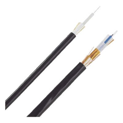 Cable de Fibra Óptica de 12 Hilos, Monomodo OS2, Interior/Exterior, Loose Tube 250um, No Conductiva (Dieléctrica), OFNP (Plenum), Precio Por Metro
