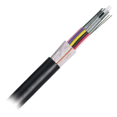 Cable de Fibra Óptica 6 Hilos, OSP (Planta Externa), No Armada (Dieléctrica), MDPE (Polietileno de Media Densidad), Multimodo OM3 50/125 Optimizada, Precio Por Metro