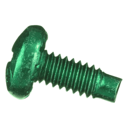 Tornillo de Unión a Tierra para Rack / #12-24 / 1/2 Pulgada / Cabeza Combinada PH3/Ranura / Acero Galvanizado / RoHS / Bolsa 100 Piezas