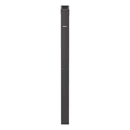 Organizador Vertical de Cables / Alta Densidad 45 RU / Doble Frontal y Posterior / 6 in (152 mm) Ancho / Acero y ABS / Push-to-Close