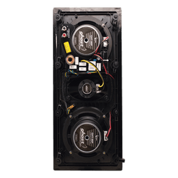Altavoz LCR de pared | woofers dobles de 6.5'' | tweeter de seda suave de 1 | 125W | 8Ω