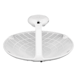 Radio de Backhaul de alta capacidad, tecnología airFiber hasta 1 Gbps, 60 GHz con failover en 5 GHz, con antena integrada de 38 dBi y 11 dBi respectivamente