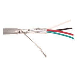 Cable de Alarma / 4x18 AWG / Blindado / 305 m (1000 ft) / Riser UL / Gris
