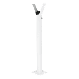 Poste para brazos de barrera / Acero / Altura ajustable / 4 m / 13.1 ft / Compatible universal