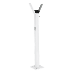 Poste para brazos de barrera / Acero / Altura ajustable / 4 m / 13.1 ft / Compatible universal