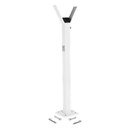 Poste para brazos de barrera / Acero / Altura ajustable / 4 m / 13.1 ft / Compatible universal