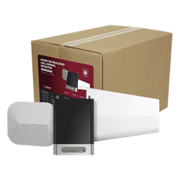 KIT Amplificador de Señal Celular, HOME COMPLETE | Mejora la Señal Celular de todos los Operadores | Cubre áreas en interior de hasta 1200 m² con 4 antenas
