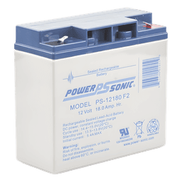 Batería de Respaldo AGM/VRLA / 12V / 18 Ah / Terminales F2 / Vida Útil 5 Años / Libre de Mantenimiento