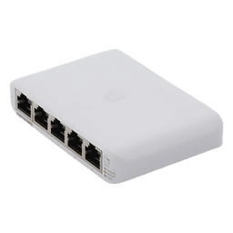 Switch UniFi Administrable Compacto de 5 Puertos 10/100/1000 Mbps, soporta entrada de PoE 802.3af/at