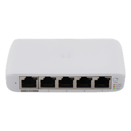 Switch UniFi Administrable Compacto de 5 Puertos 10/100/1000 Mbps, soporta entrada de PoE 802.3af/at