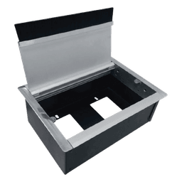 Caja Universal Vacía / 2 Módulos / Aluminio Anodizado / Escritorio / 2m / 6.56 ft / -20°C a +80°C