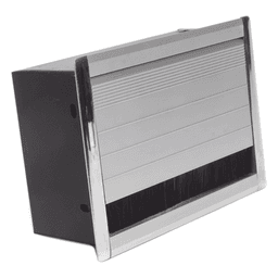Caja Universal Vacía / 2 Módulos / Aluminio Anodizado / Escritorio / 2m / 6.56 ft / -20°C a +80°C