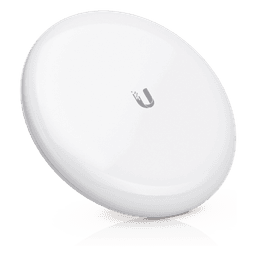 Radio airMAX de alta capacidad, hasta 1 Gbps en 60 GHz con failover en 5 GHz, con antena integrada de 17.2 y 10 dBi respectivamente