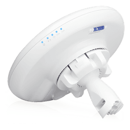 Radio airMAX de alta capacidad, hasta 1 Gbps en 60 GHz con failover en 5 GHz, con antena integrada de 17.2 y 10 dBi respectivamente