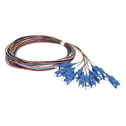 Kit de 12 Pigtails SC/UPC Monomodo 2 Metros (6.56 Pies)