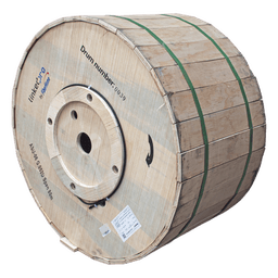Cable de Fibra Óptica Aérea Mini ADSS / Monomodo G.652D / 6 Hilos / Span 80 m (262.5 ft) / Loose Tube / Exterior MDPE / Sin Metal