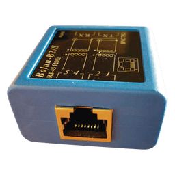 Balun E1 / Adaptador BNC 75Ω a RJ45 120Ω / 2048 kbps / ITU G.703 / Sin alimentación