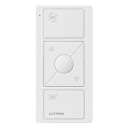 Control Pico inalámbrico para ventilador de techo, 3 botones con subir/bajar y botón de velocidad preestablecida, batería de 10 años, compatible con Caseta Wireless