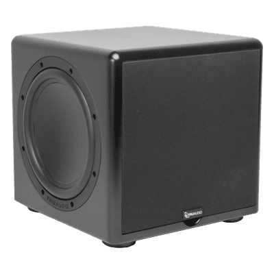 Subwoofer compacto de 12 in |  2 radiadores pasivos | amplificador interno de 350W
