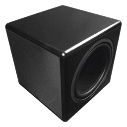 Subwoofer compacto de 12 in |  2 radiadores pasivos | amplificador interno de 350W
