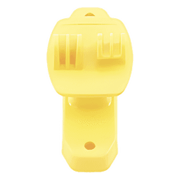 Aislador de Paso Amarillo Reforzado para Cercos Eléctricos / Aislamiento hasta 18 kV / Resistente a Clima Extremo / Polipropileno y Policarbonato