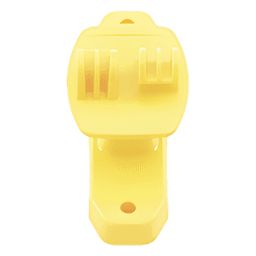 Aislador de Paso Amarillo Reforzado para Cercos Eléctricos / Aislamiento hasta 18 kV / Resistente a Clima Extremo / Polipropileno y Policarbonato