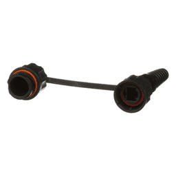 Conector Plug RJ45 Industrial Blindado / Cat 5e / 24 AWG / IP67 / 8 Posiciones