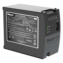 UPS Industrial / 100 Watts / 24 Vcd / Ultracondensadores / Riel DIN 35 mm / -40 a 60 °C (-40 a 140 °F) / Ethernet RJ45