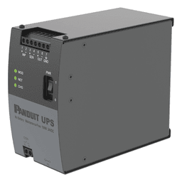 UPS Industrial / 100 Watts / 24 Vcd / Ultracondensadores / Riel DIN 35 mm / -40 a 60 °C (-40 a 140 °F) / Ethernet RJ45
