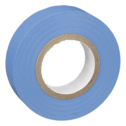 Cinta Eléctrica STRONGHOLD para Aislar, de PVC, Uso General Reparación y Mantenimiento, Grosor de 0.18mm (7 mil), Ancho de 19mm, y 20.12m de Largo, Color Azul