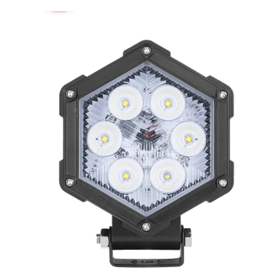 Luz de Trabajo Ultra brillante, 6 Led, 2200 Lumenes, 30 watts, 12-24 Vcc