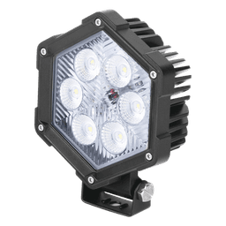 Luz de Trabajo Ultra brillante, 6 Led, 2200 Lumenes, 30 watts, 12-24 Vcc