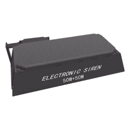 Sirena compacta para motocicleta / 100 W / 112.3 dBA a 3.5 m / IP67 / 3 tonos + reserva