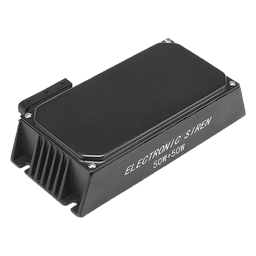 Sirena compacta para motocicleta / 100 W / 112.3 dBA a 3.5 m / IP67 / 3 tonos + reserva