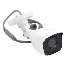 Bala TURBOHD 2 Megapíxel (1080p) / Gran Angular 106° / Lente 2.8 mm / Audio por Coaxitron / 30 mts IR EXIR / Exterior IP66 / 4 Tecnologías / dWDR