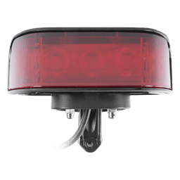 Luz Frontal Ultra Brillante para motocicleta, color rojo