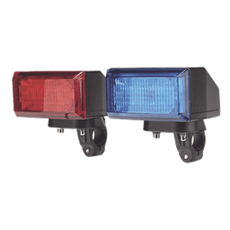 Luz Frontal Ultra Brillante / 9 LED 3W / 25 Patrones Destello / 10-30 VDC / 64-104 cm (2.1-3.4 ft)